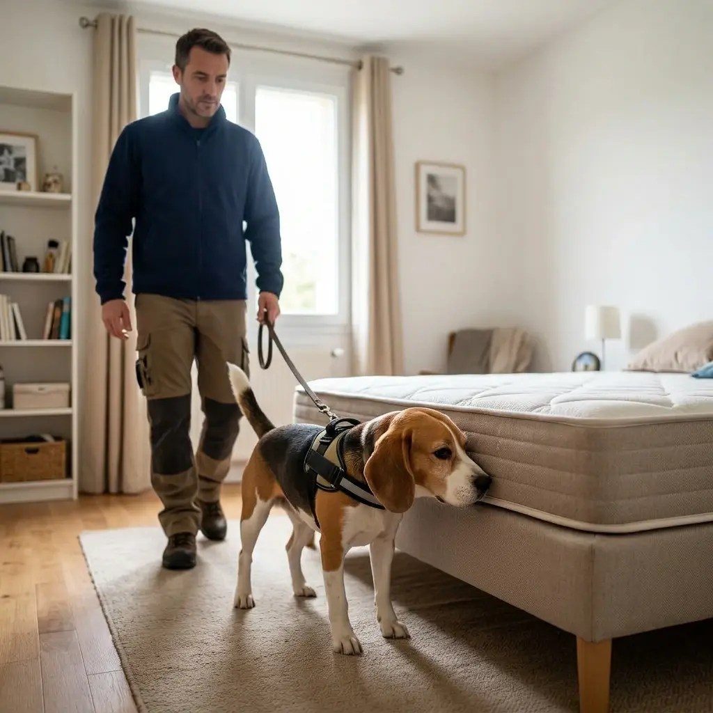 Détection canine punaise de lit Saint-Quentin (02100)