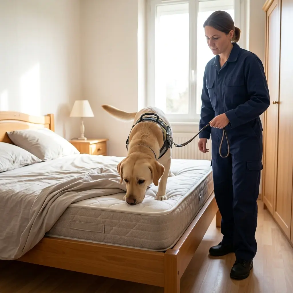 Comment se déroule la détection canine à Vervins ?