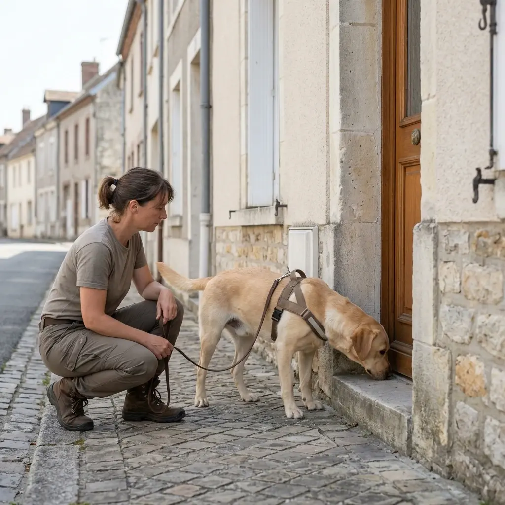 Les gestes essentiels avant l'arrivée du chien expert