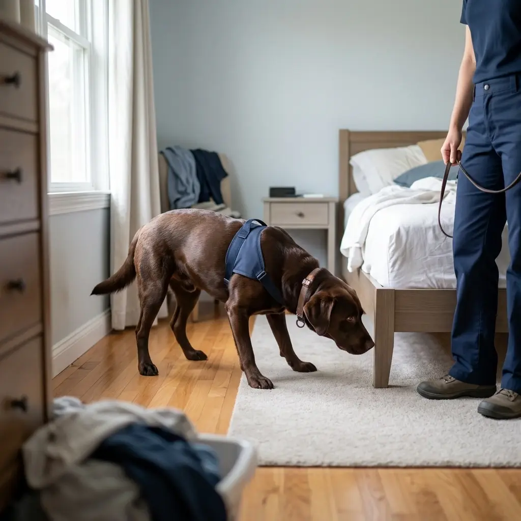 Détection canine punaise de lit Belleu (02200)