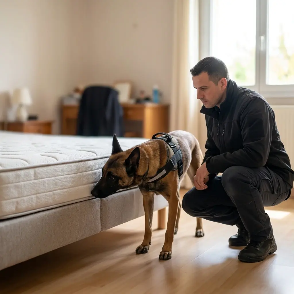 Comment fonctionne la recherche canine sur le terrain