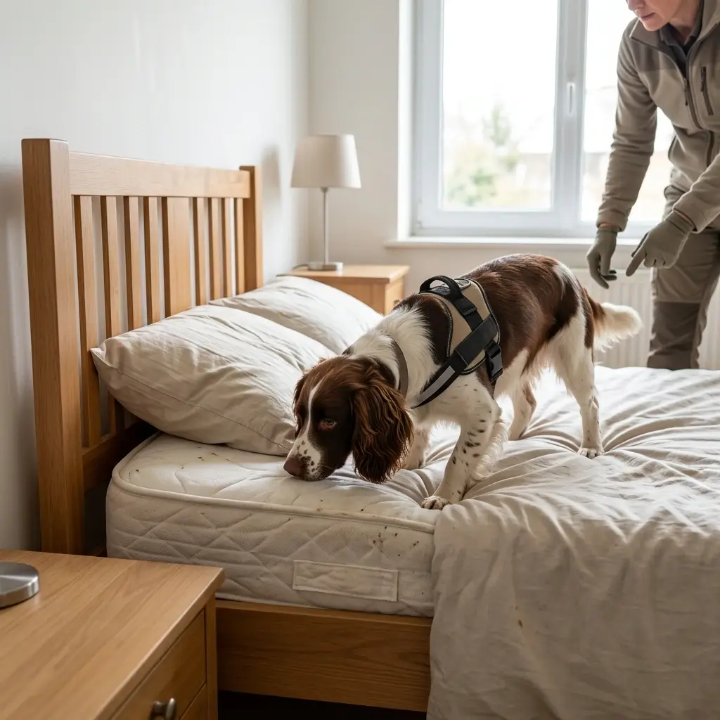 Détection canine punaise de lit Fresnoy-le-Grand (02230)