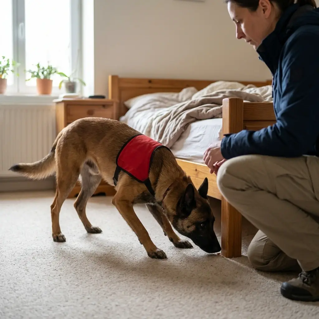 Besoin d'une détection canine rapide à Sinceny ?