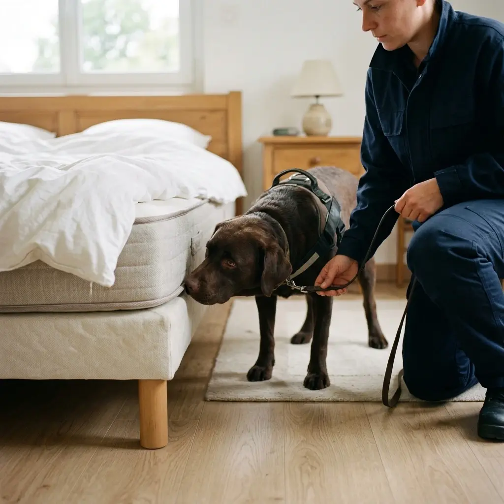 Comment se déroule la détection canine à Vailly-sur-Aisne ?