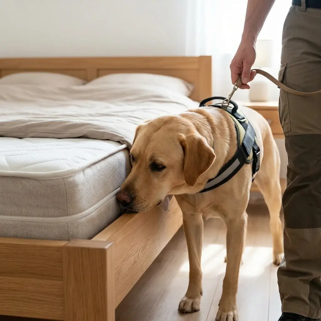 Détection canine punaise de lit Vailly-sur-Aisne (02370)