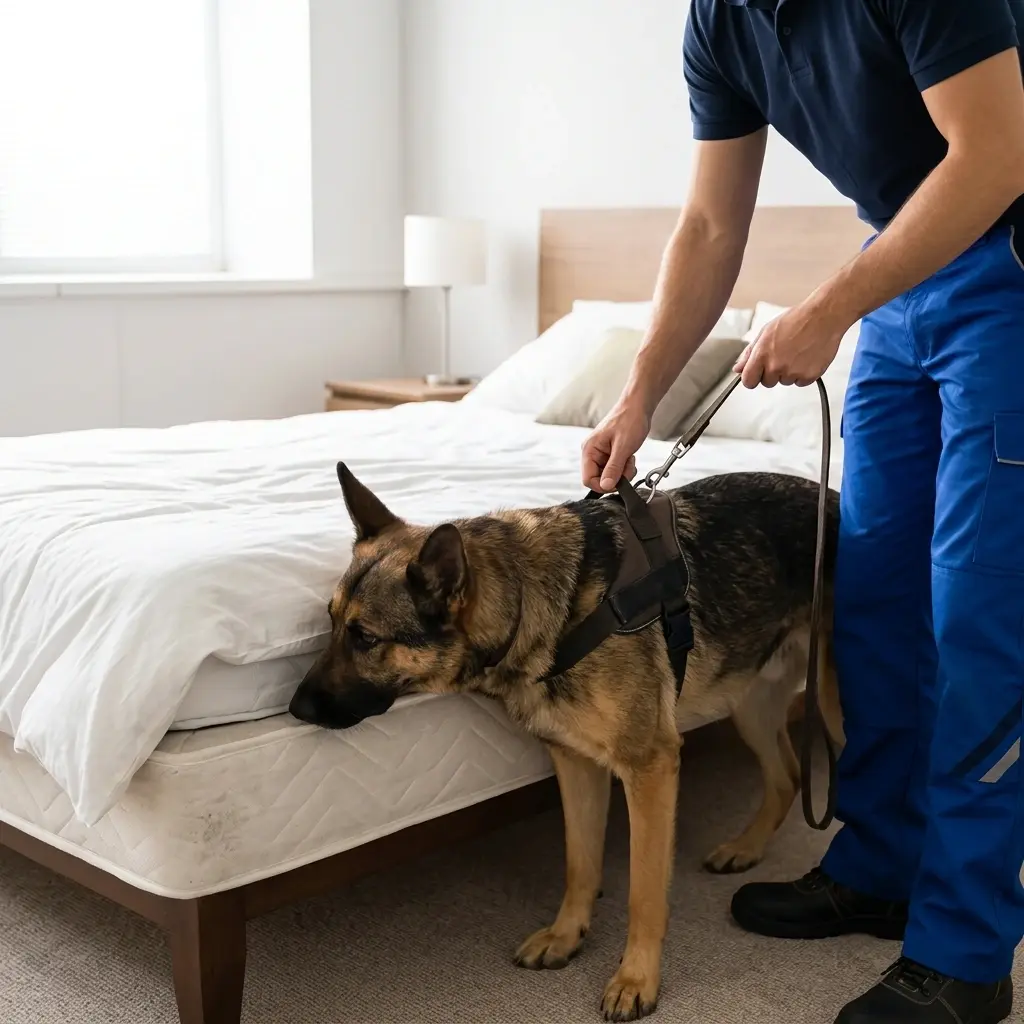 Comment se déroule la détection canine à Saint-Gobain ?