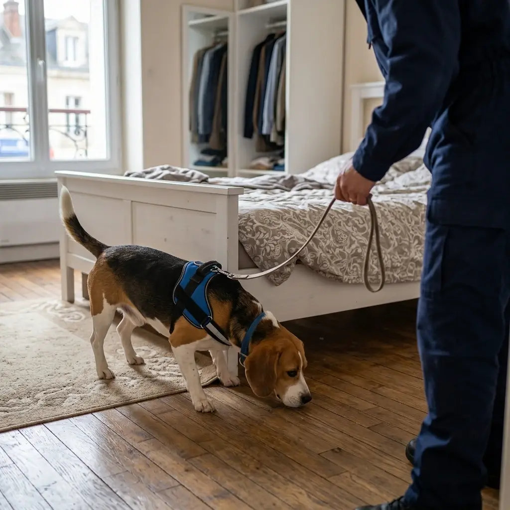 Détection canine punaise de lit Villers-Cotterêts (02600)