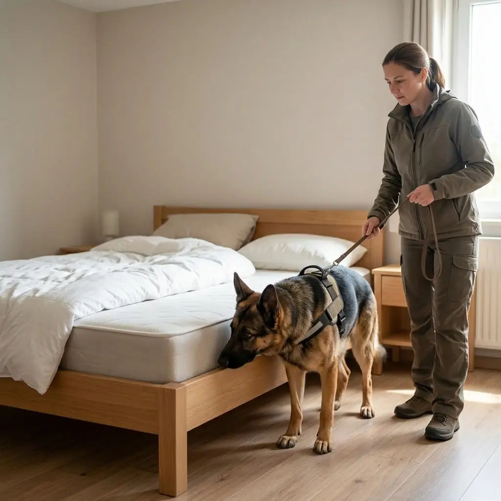 Comment réagir avant l'arrivée du chien détecteur à Tergnier