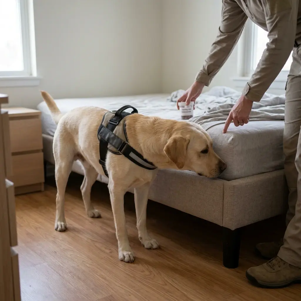 Détection canine punaise de lit Tergnier (02700)