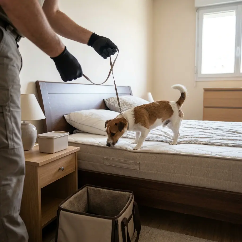 Comment fonctionne la recherche canine sur le terrain ?