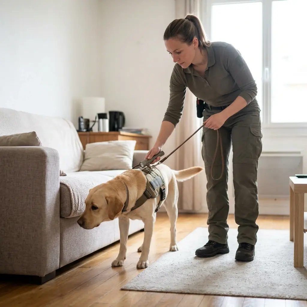 Pourquoi nous choisir à Charleville-Mézières pour la détection canine punaise de lit