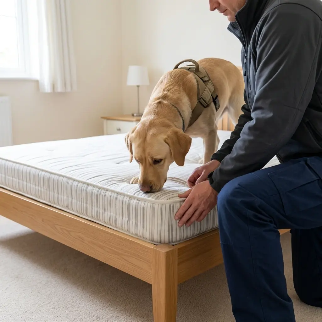 Besoin d'un chien expert en punaises à Floing ?