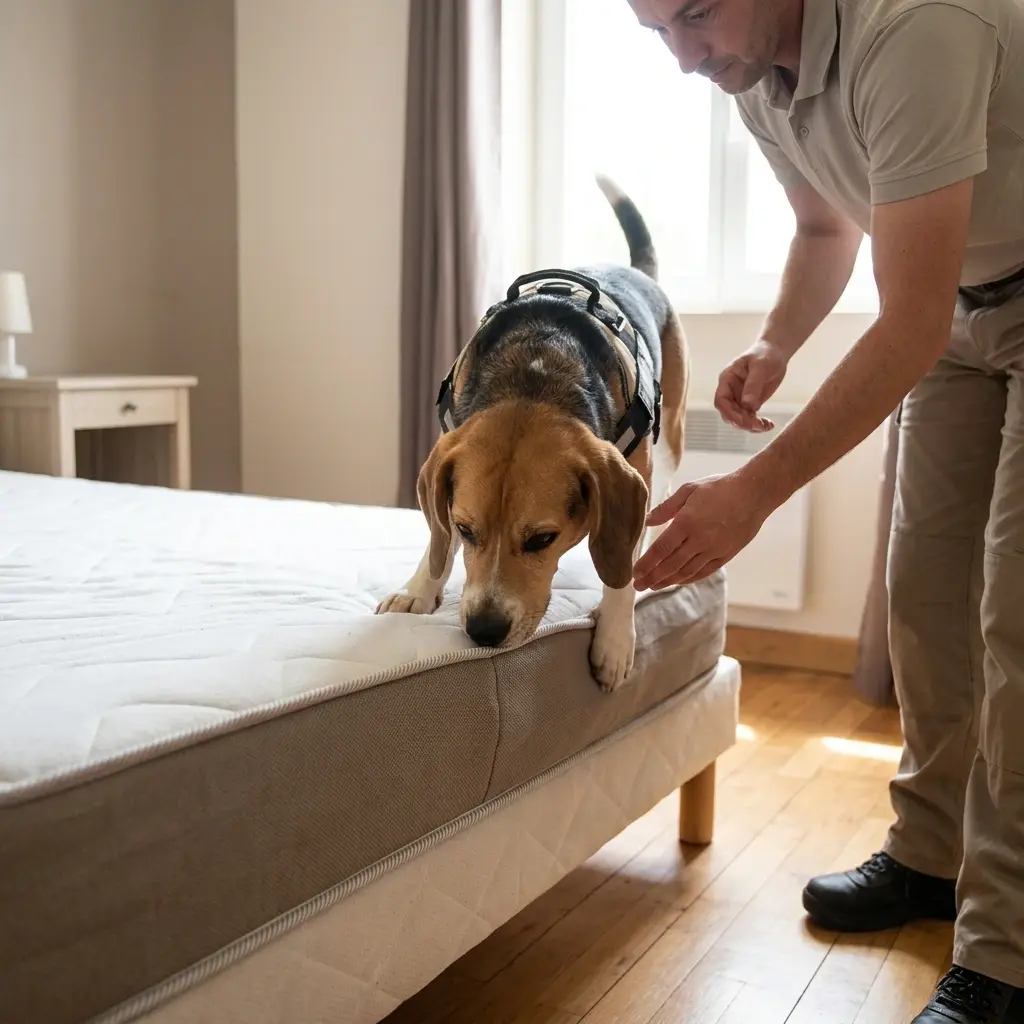 Détection canine punaise de lit Floing (08200)