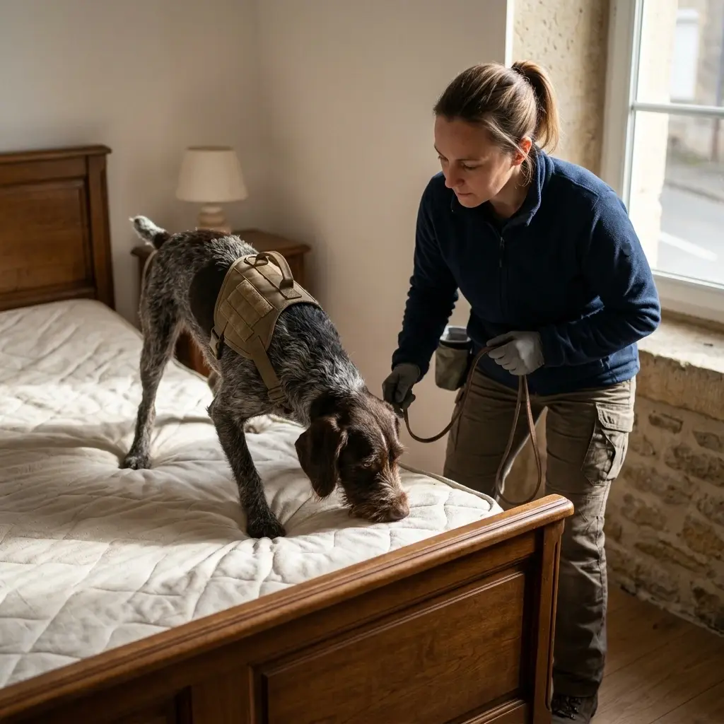 Détection canine punaise de lit Mouzon (08210)