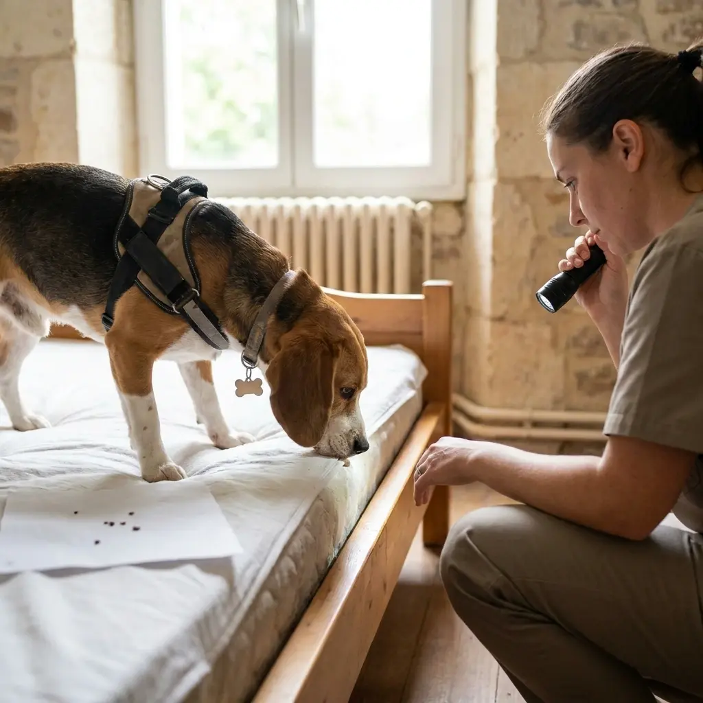 Besoin d'un chien renifleur à Vrigne aux Bois ?