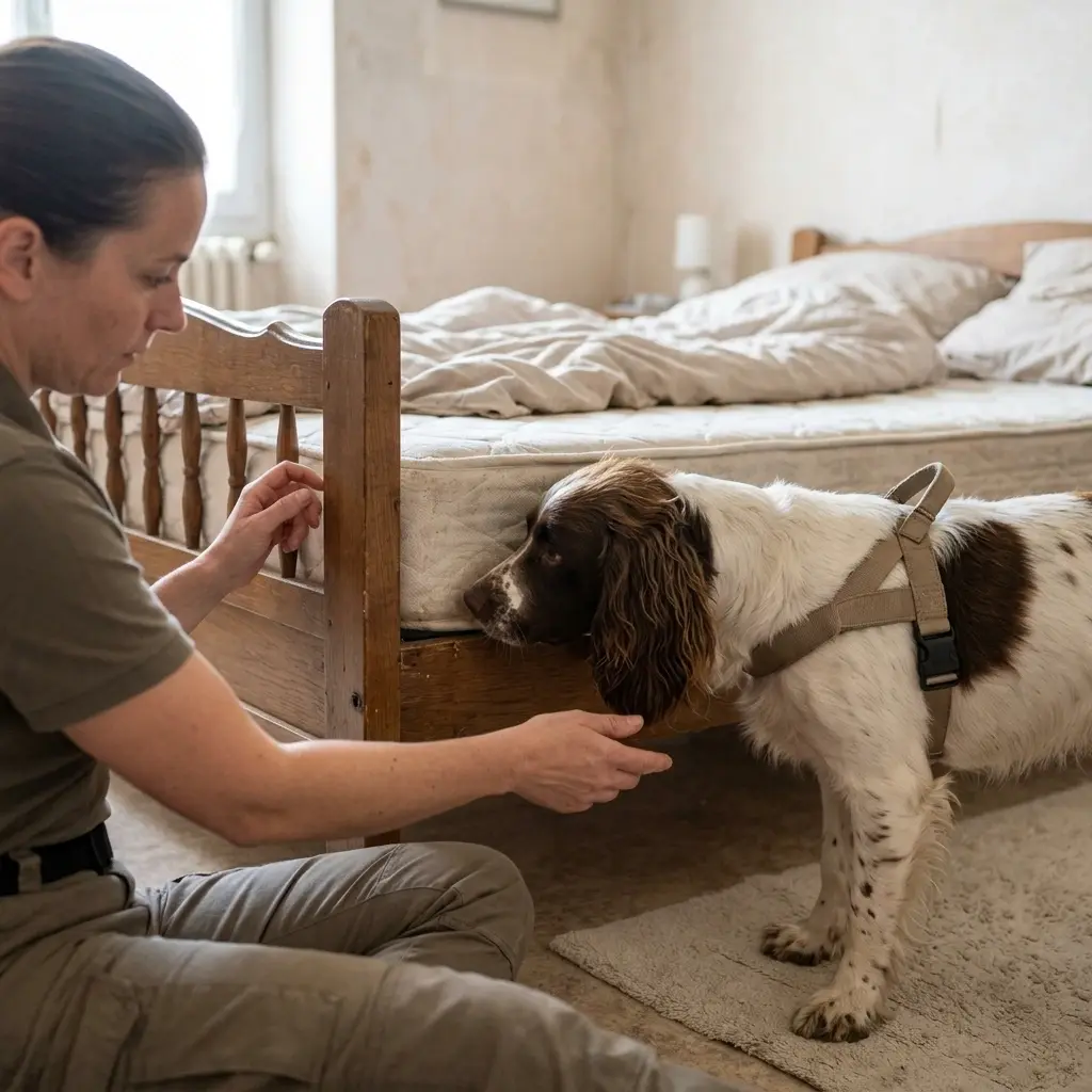 Comment réagir avant l'arrivée du chien détecteur à Vouziers