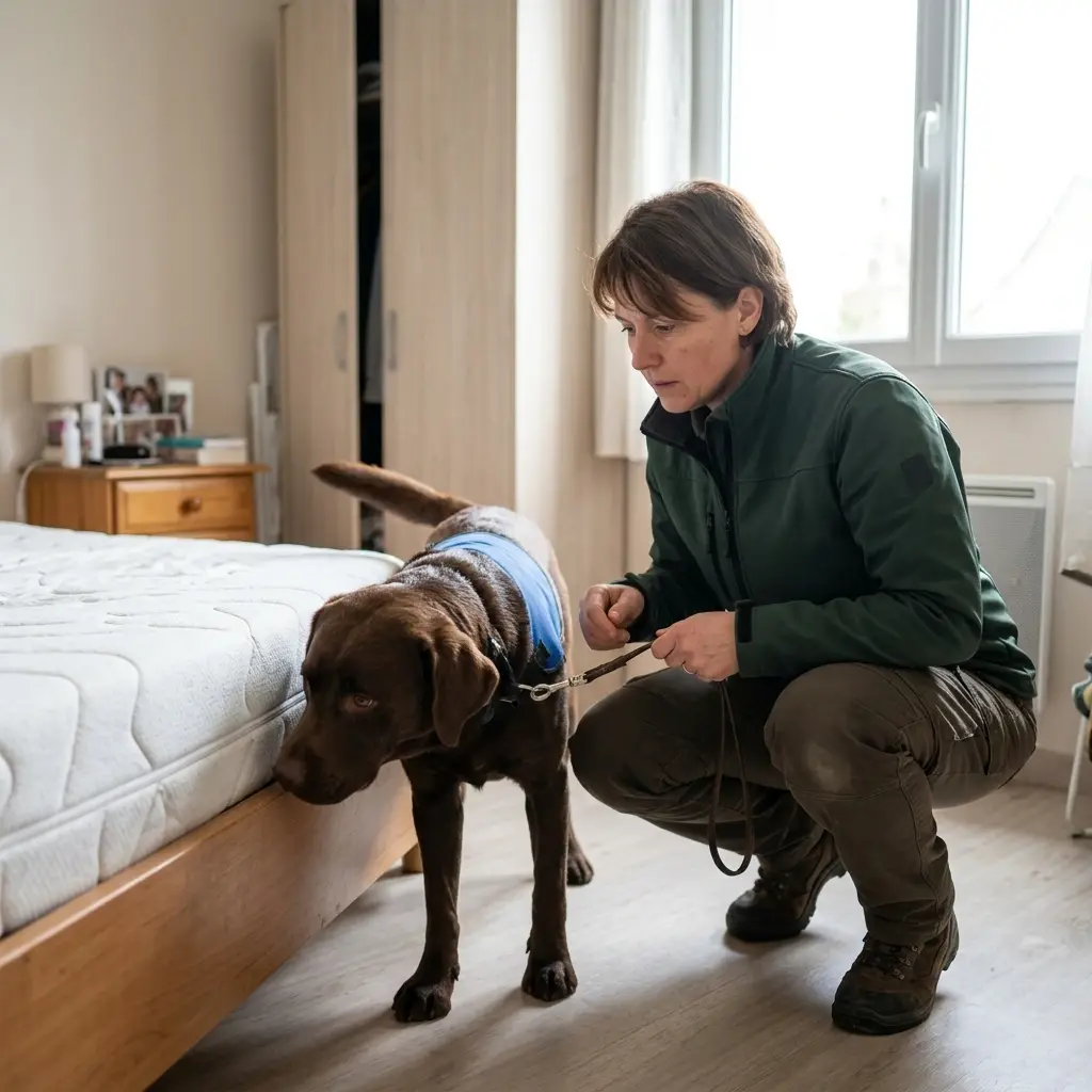 Détection canine punaise de lit Vouziers (08400)