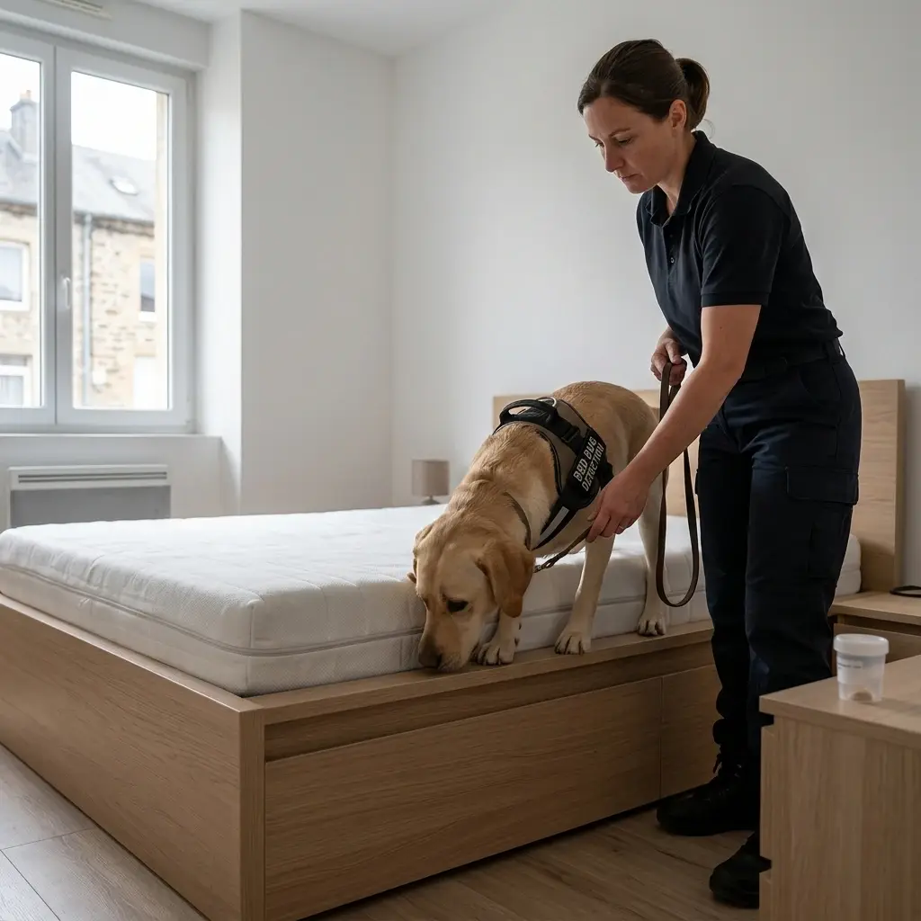 Comment réagir avant l'arrivée du chien expert à Nouzonville ?