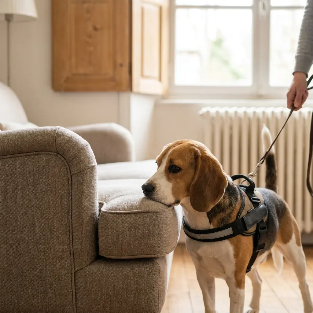 Comment se déroule la détection canine à Romilly-sur-Seine ?