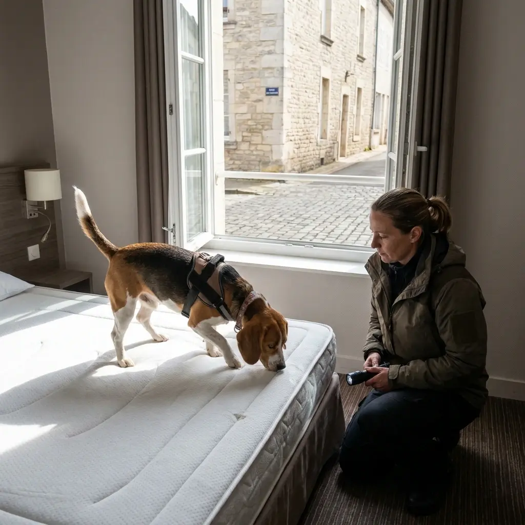 Comment réagir avant le passage du chien expert
