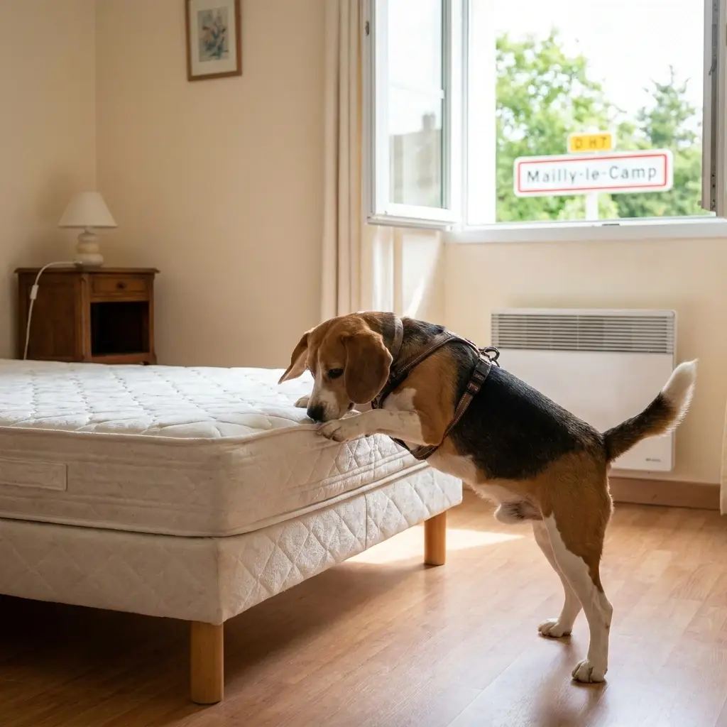 Détection canine punaise de lit Mailly-le-Camp (10230)