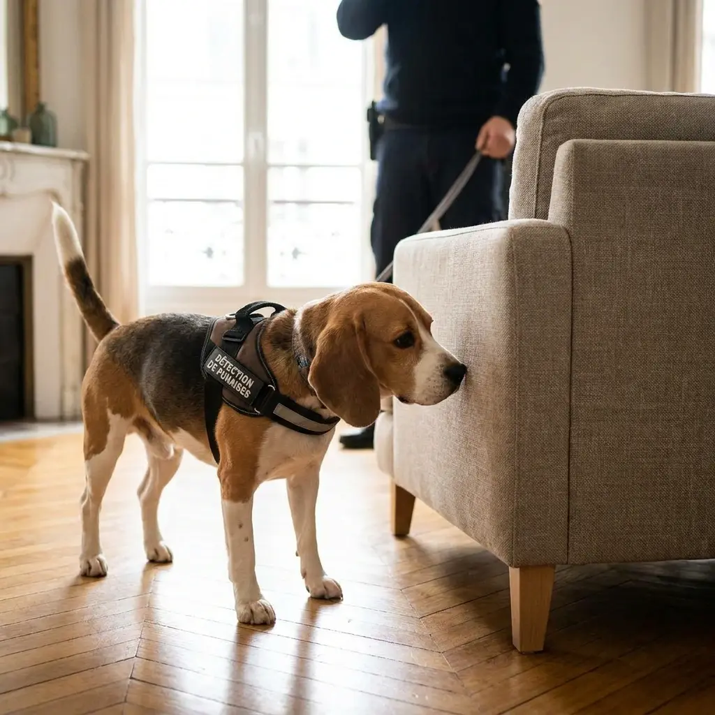 Comment se déroule la détection canine à Saint-Julien-les-Villas ?