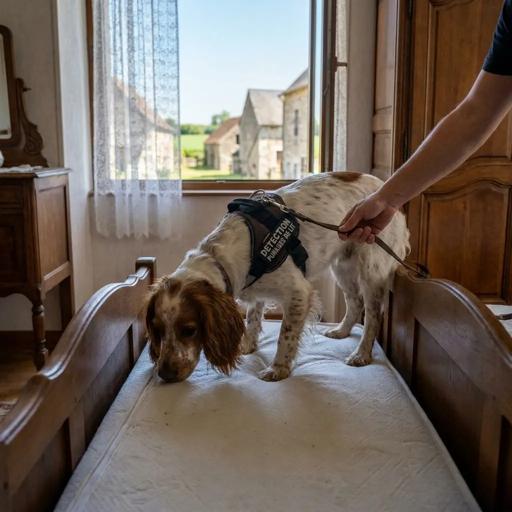 Pourquoi nous choisir pour la détection canine punaise de lit au Nouvion-en-Thiérache