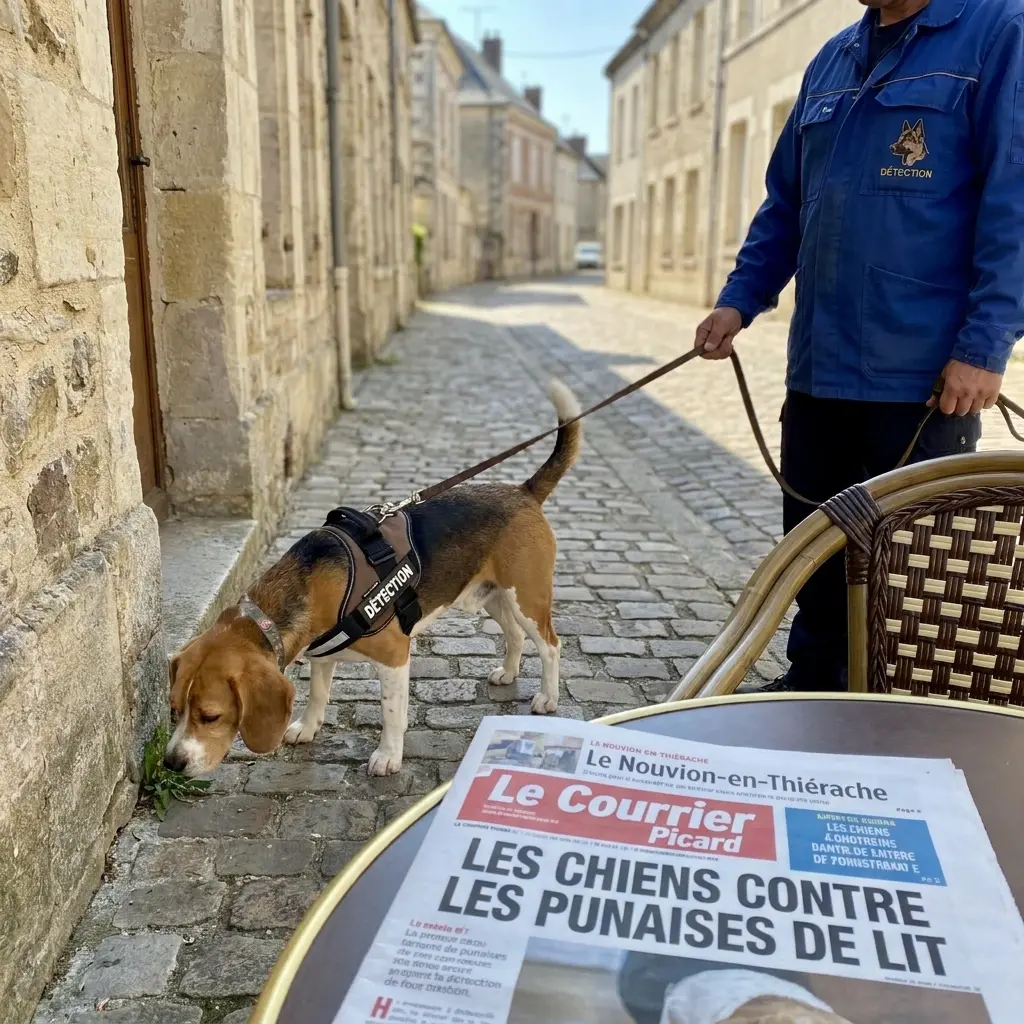 Détection canine punaise de lit Le Nouvion-en-Thiérache (2170)