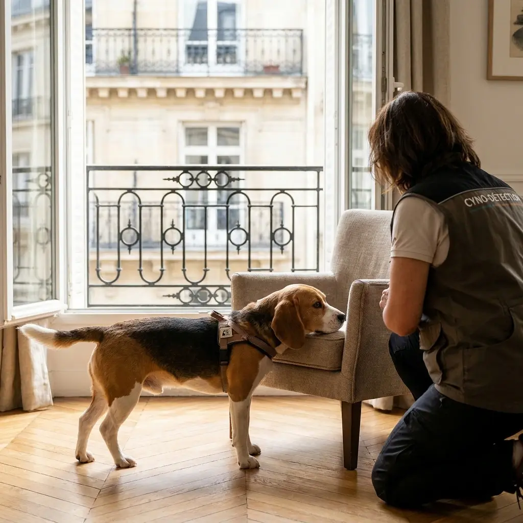 Détection canine punaise de lit Sézanne (51120)