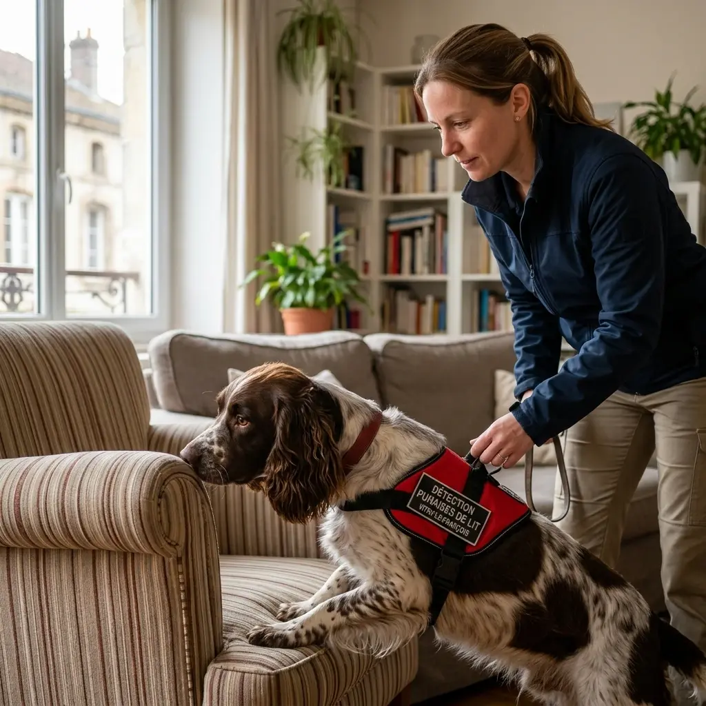 Comment se déroule la détection canine à Vitry-le-François ?