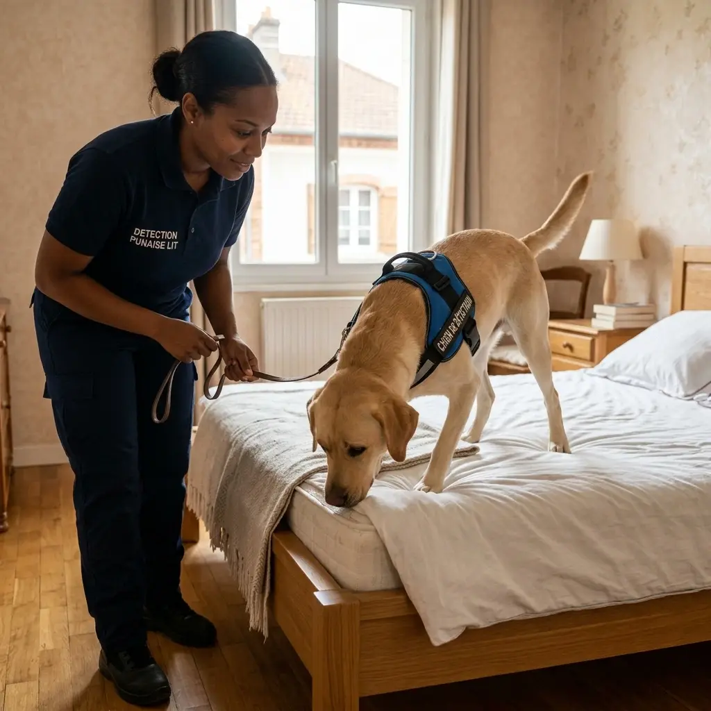 Détection canine punaise de lit Mourmelon-le-Grand (51400)