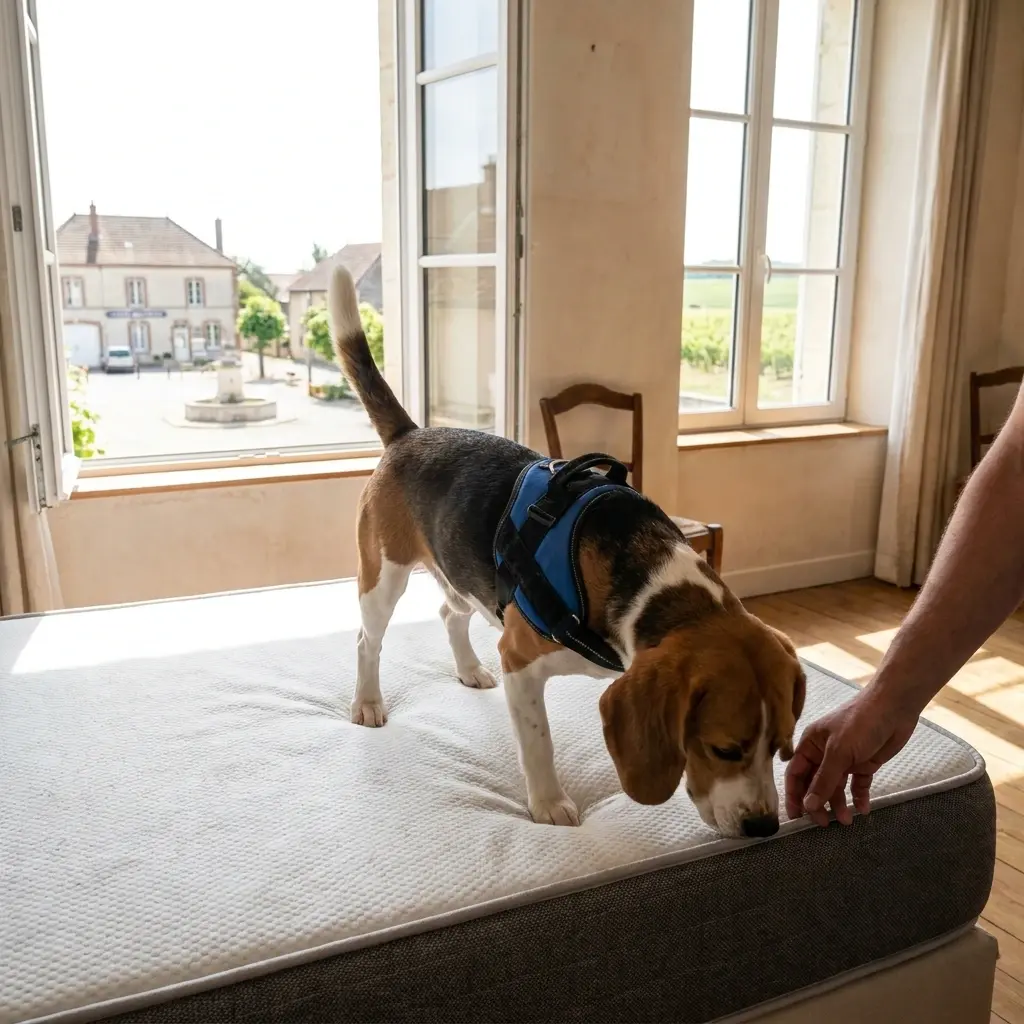 Comment se déroule la détection canine à Witry-lès-Reims ?