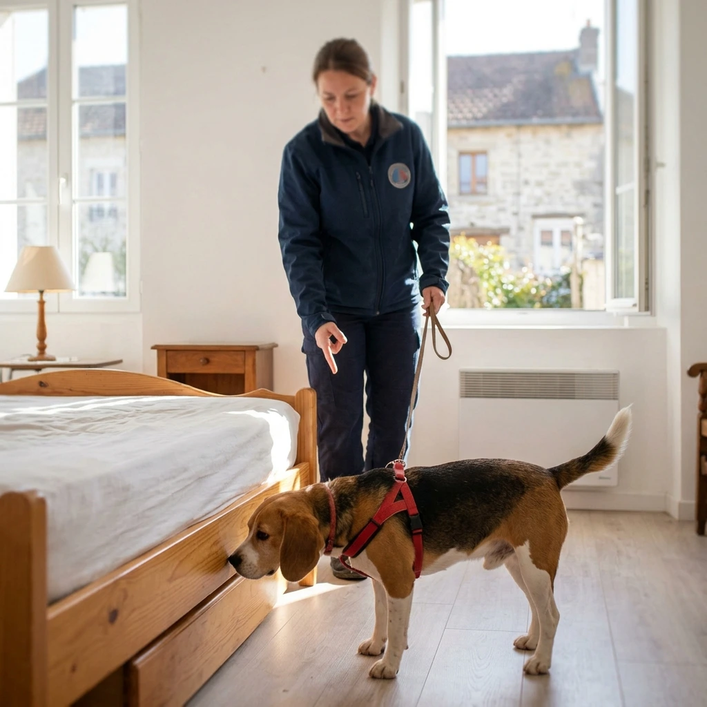 Comment réagir efficacement avant l'arrivée du chien expert