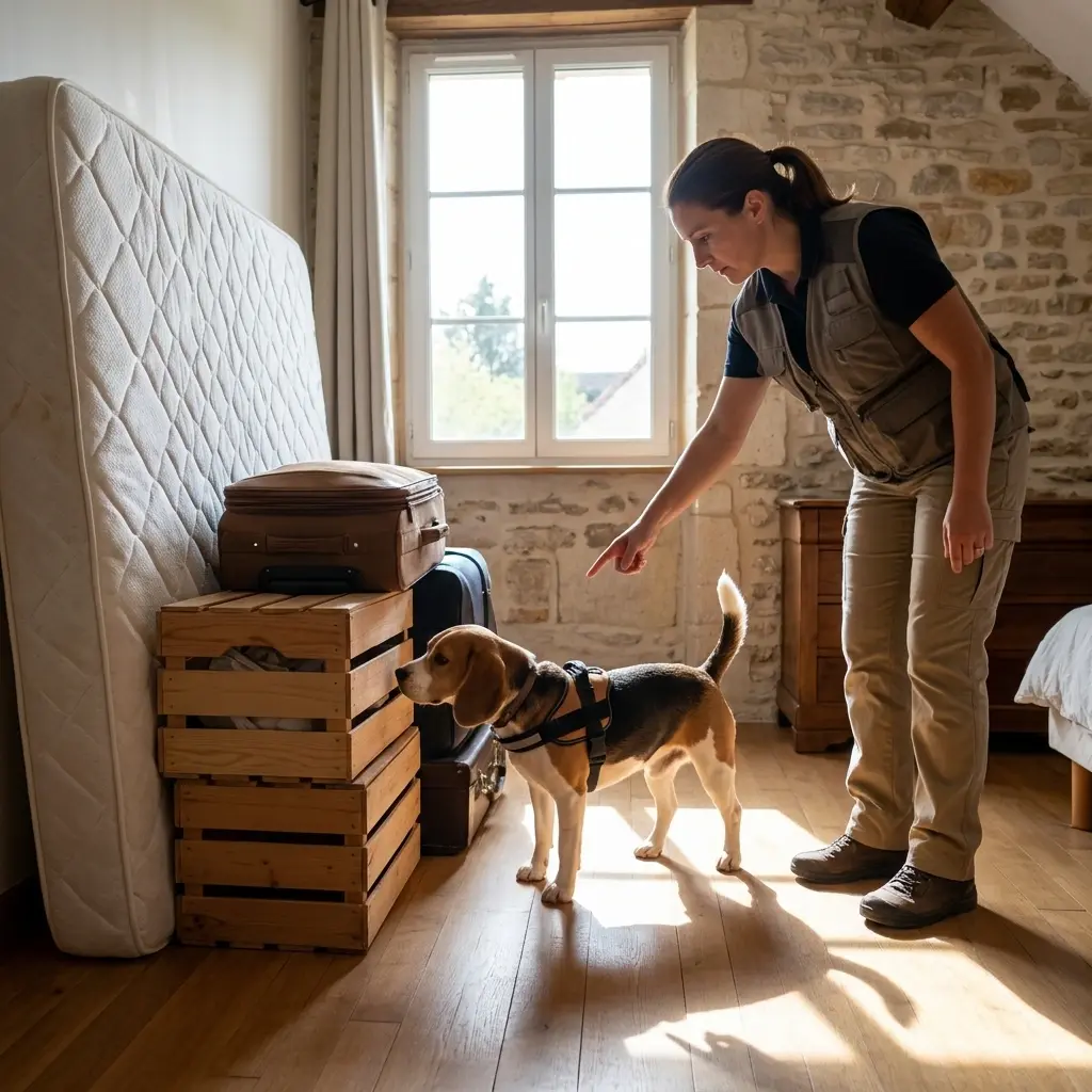 Détection canine punaise de lit Bezannes (51430)