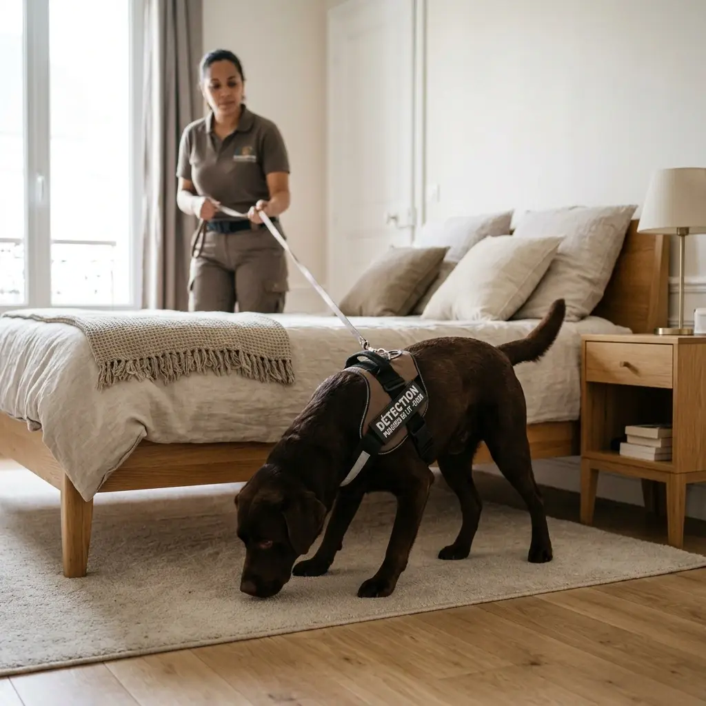 Détection canine punaise de lit Saint-Memmie (51470)