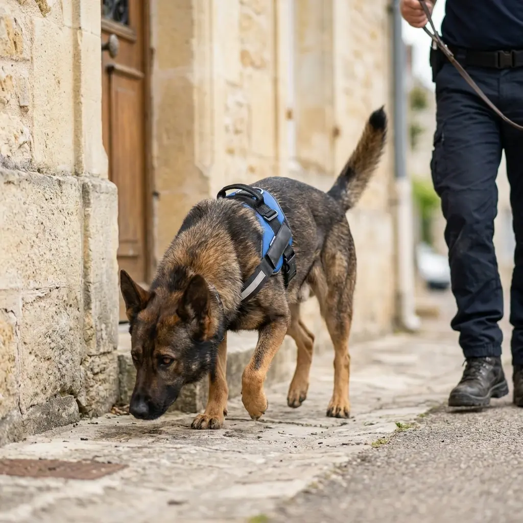 Une stratégie de repérage basée sur l'odorat canin
