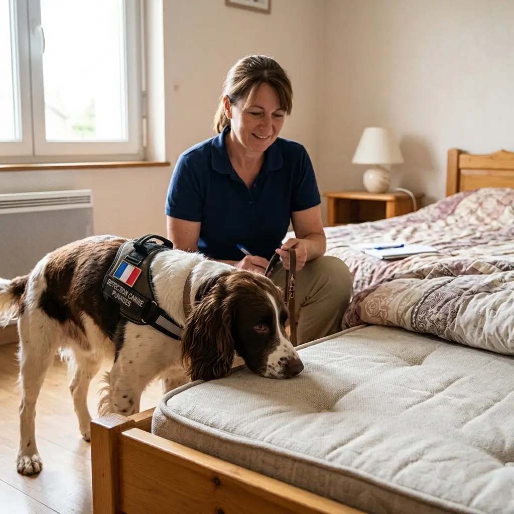 Détection canine punaise de lit Suippes (51600)