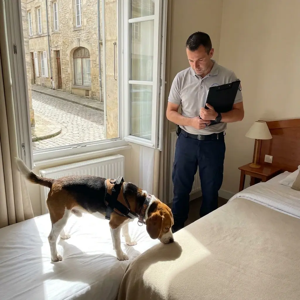 Comment fonctionne la recherche canine sur place