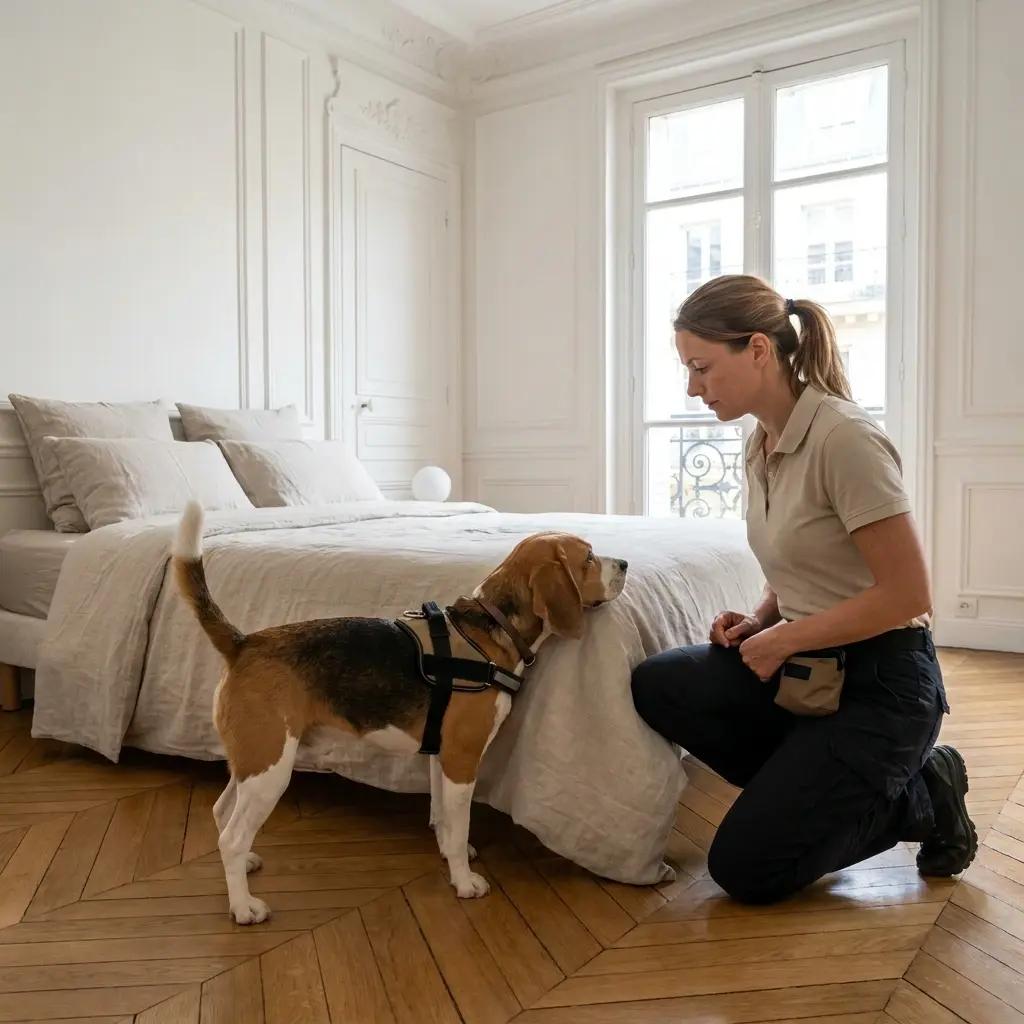 Les gestes essentiels pour faciliter la recherche canine