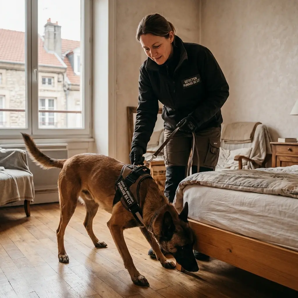 Comment préparer votre logement pour le chien renifleur