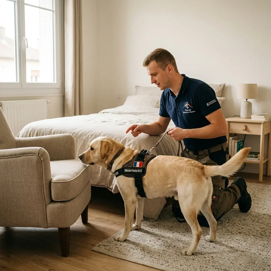 Besoin d'une détection canine rapide à Nancy ?