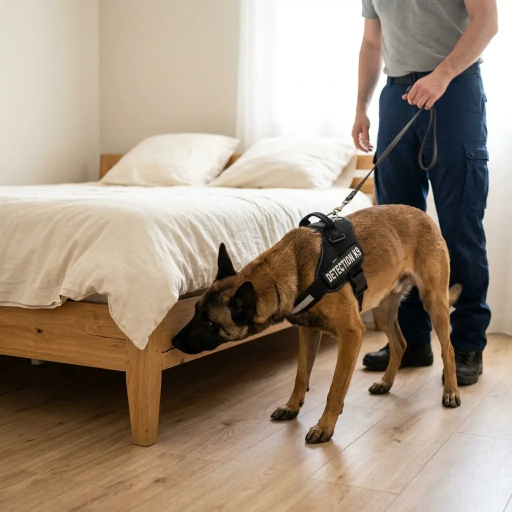 Comment réagir avant l'arrivée du chien détecteur à Rosières-aux-Salines