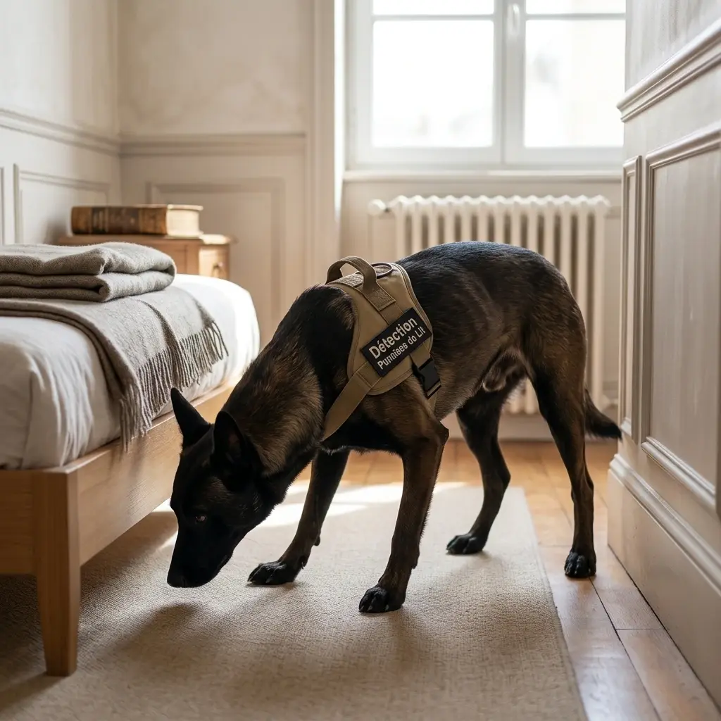 Détection canine punaise de lit Saint-Max (54130)