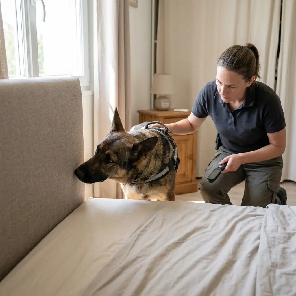 Comment réagir efficacement avant l'arrivée du détective canin ?
