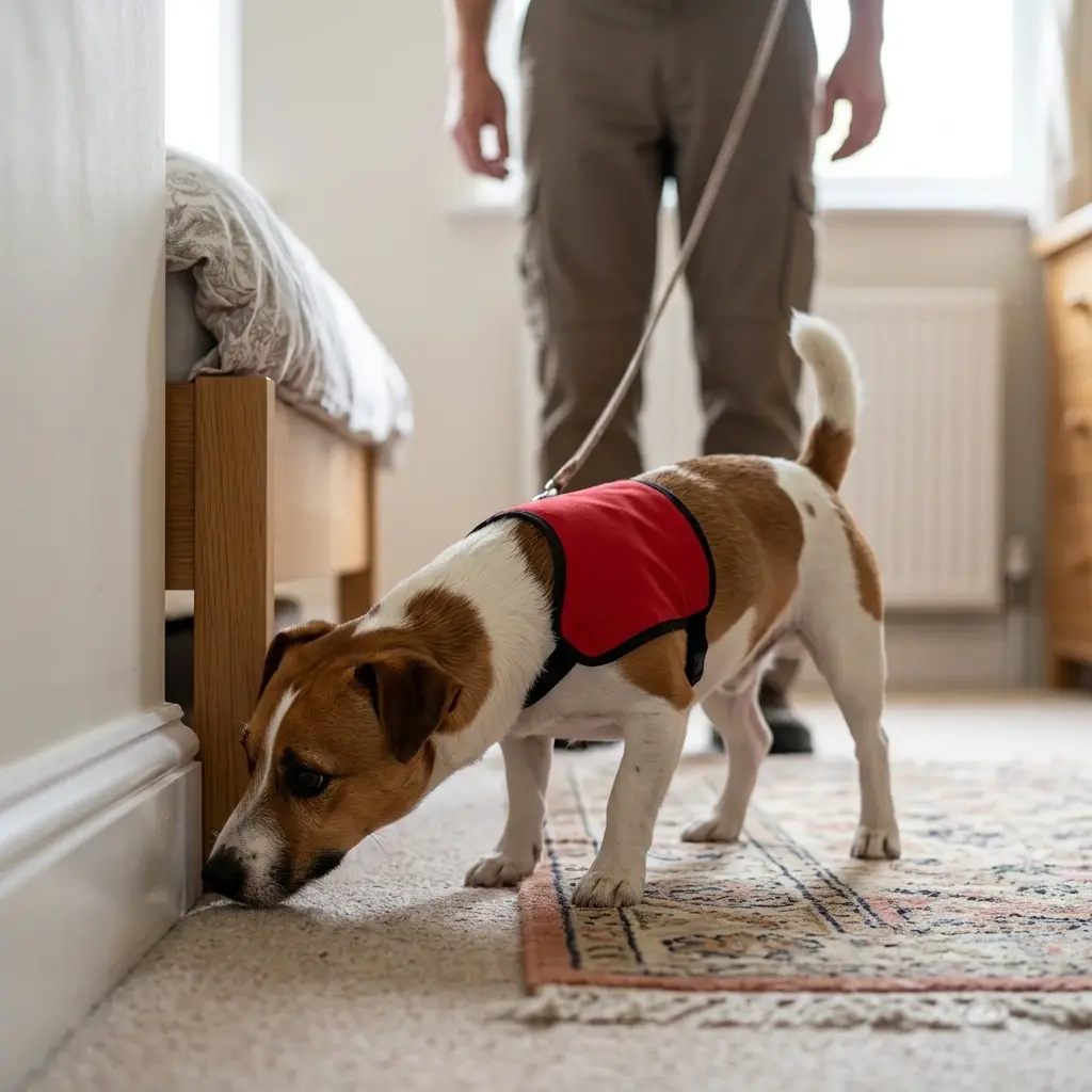 Comment se déroule la détection canine à Mexy ?