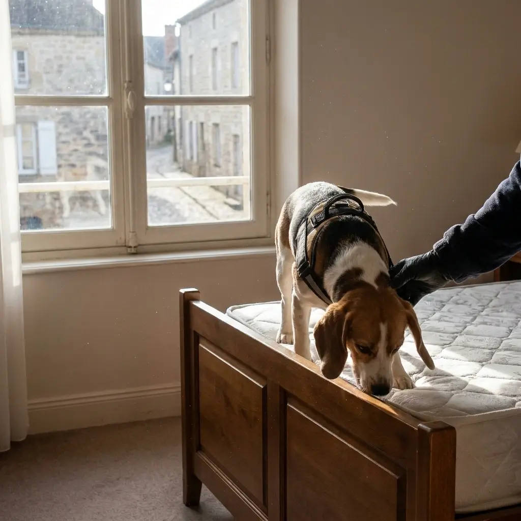 Pourquoi choisir notre service de Détection canine punaise de lit à Écrouves ?