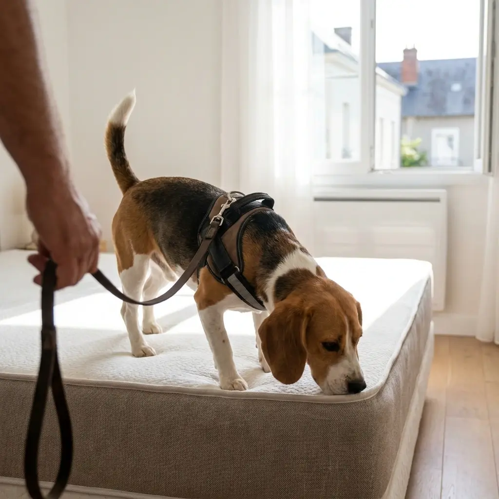 Détection canine punaise de lit Écrouves (54200)