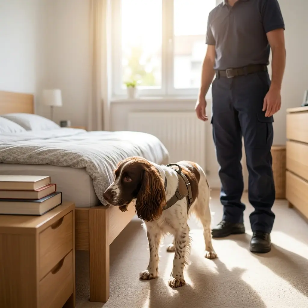 Comment se déroule la détection canine à Saint-Nicolas-de-Port ?