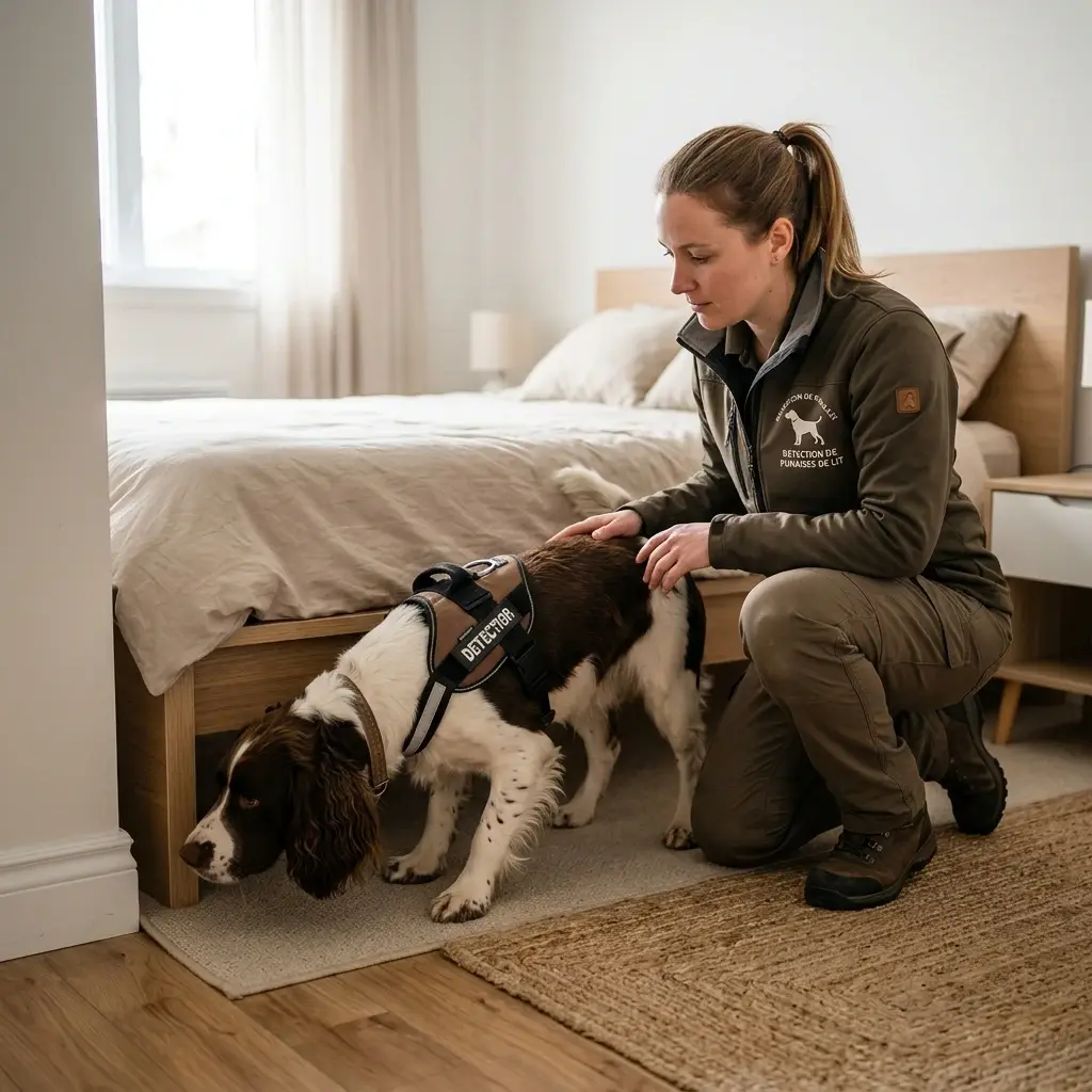 Détection canine punaise de lit Chaligny (54230)