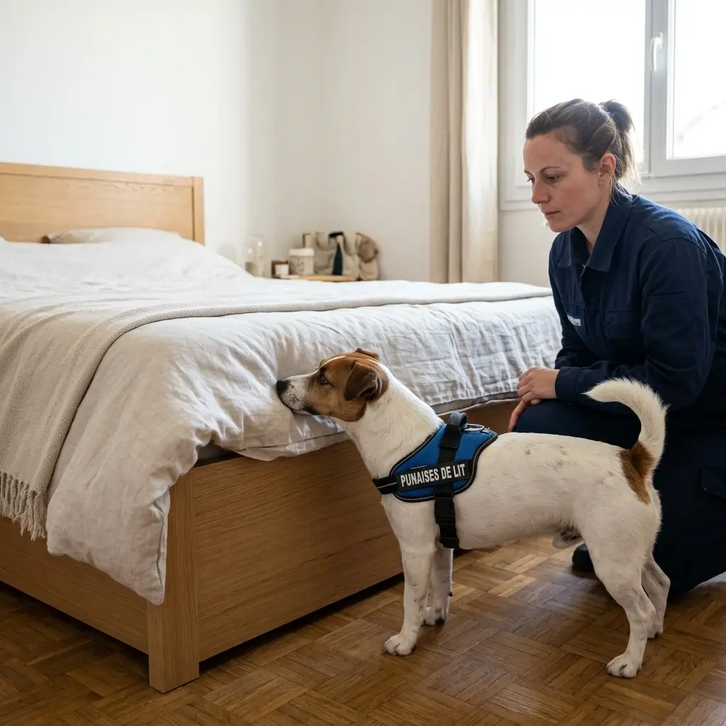 Comment se déroule une session de détection canine à Essey-lès-Nancy ?